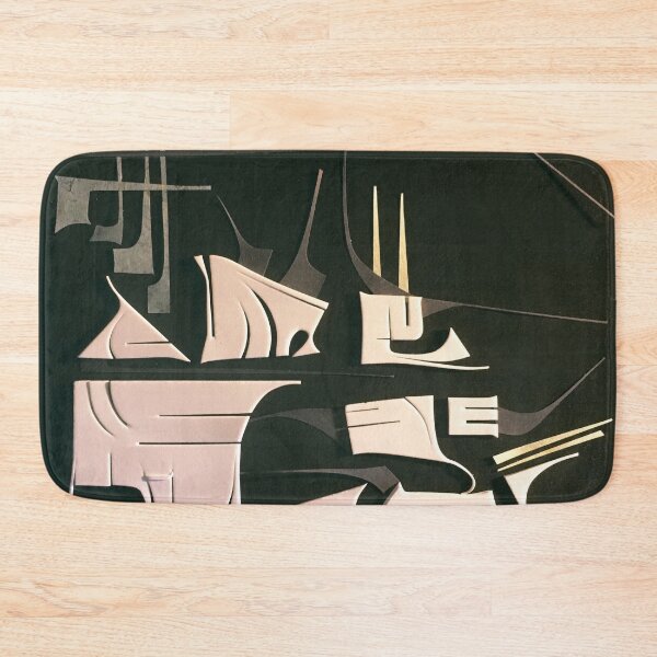 Item preview, Modern Metropolis- Black and White Abstract  designed and sold by adel8ide.