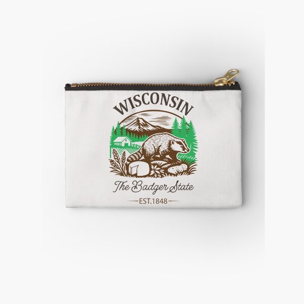 Item preview, Wisconsin The Badger State Amazing Gifts For Nature And Animal Lovers designed and sold by Martysstore.