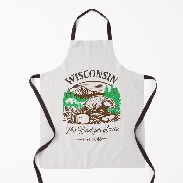 Item preview, Wisconsin The Badger State Amazing Gifts For Nature And Animal Lovers designed and sold by Martysstore.