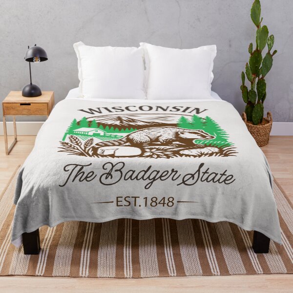 Item preview, Wisconsin The Badger State Amazing Gifts For Nature And Animal Lovers designed and sold by Martysstore.