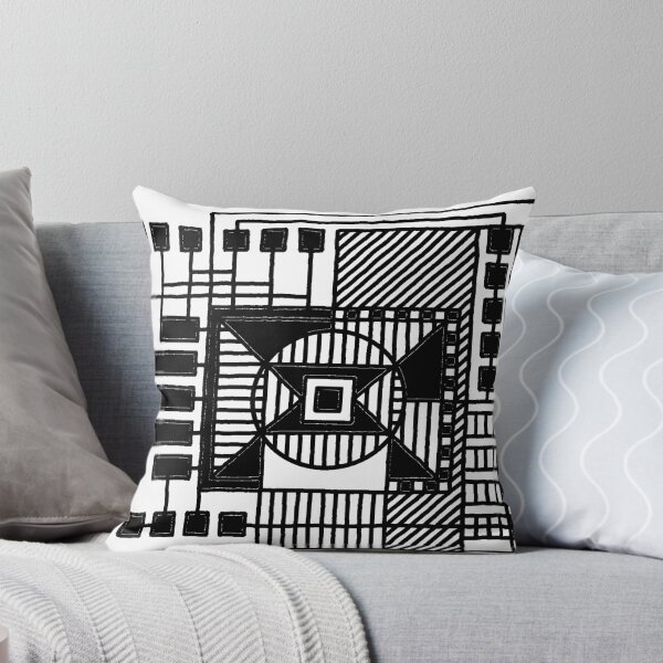 Item preview, Black & White Doodle - Techno Style 1 designed and sold by CareyO.