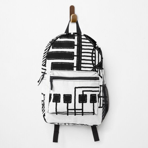 Item preview, Black & White Doodle - Techno Style 1 designed and sold by CareyO.