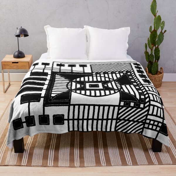Item preview, Black & White Doodle - Techno Style 1 designed and sold by CareyO.