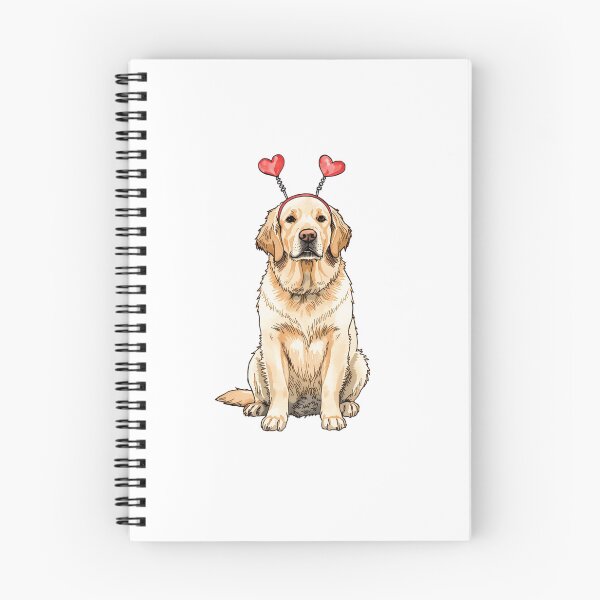 Item preview, Cute Golden Retriever with Heart designed and sold by SOUFIANE1991.