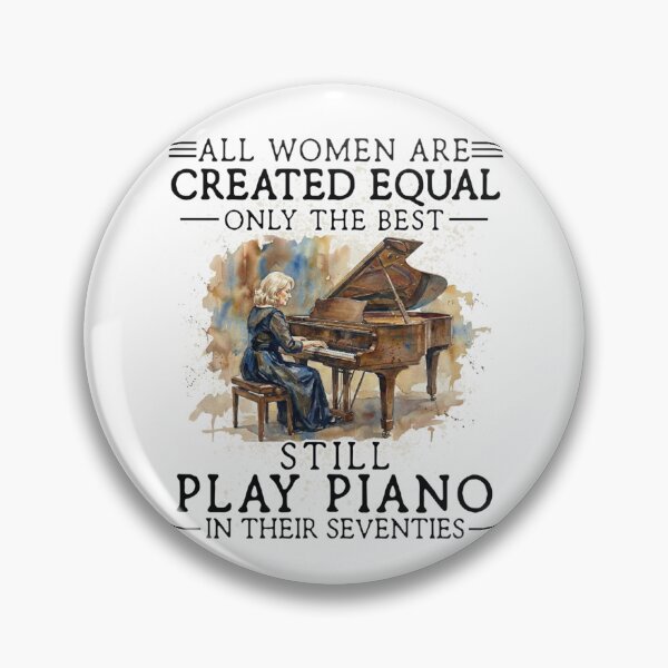 Item preview, Funny 70th Birthday Piano Gifts Women 70 Years Old Pianist designed and sold by ohmylore-arts.