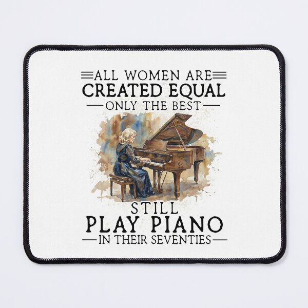 Item preview, Funny 70th Birthday Piano Gifts Women 70 Years Old Pianist designed and sold by ohmylore-arts.