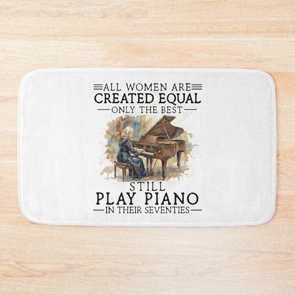 Item preview, Funny 70th Birthday Piano Gifts Women 70 Years Old Pianist designed and sold by ohmylore-arts.