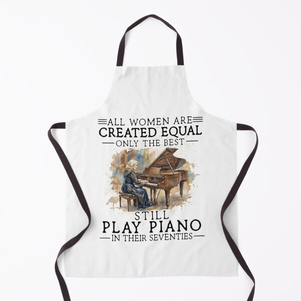 Item preview, Funny 70th Birthday Piano Gifts Women 70 Years Old Pianist designed and sold by ohmylore-arts.