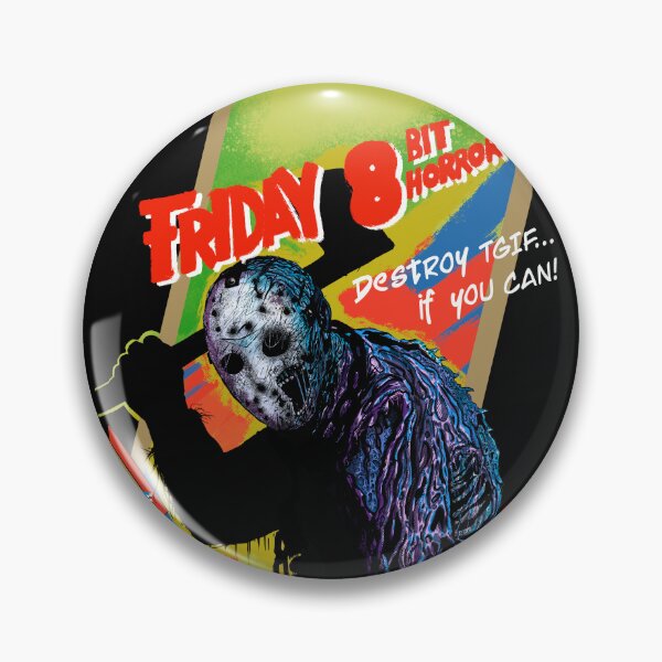 Item preview, Friday 8 bit Horror designed and sold by Doug Saquic.