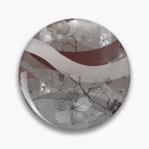 Item preview, Abstract floral designer trend designed and sold by Ink-Fluence.