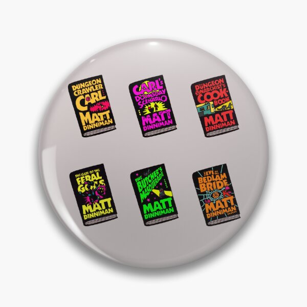 Item preview, Dungeon Crawler Carl books  designed and sold by lalashellsArt.