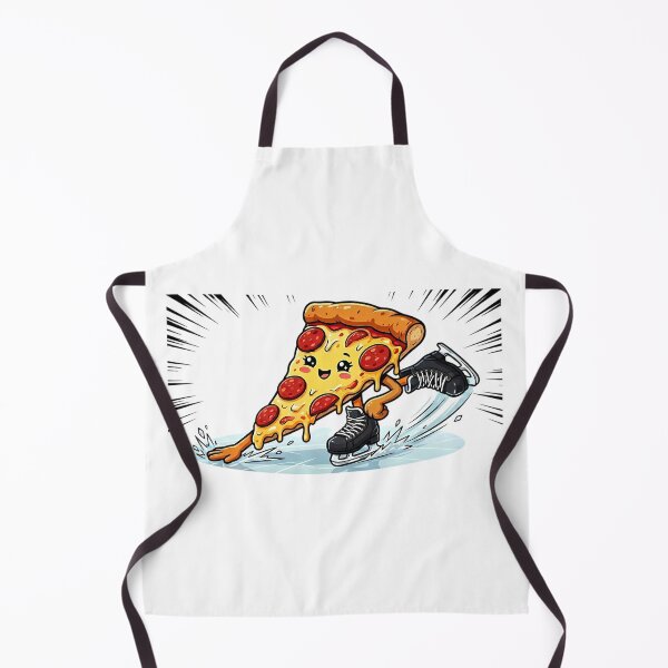 Item preview, Funny Pizza Slice Figure Skating Hydroblade designed and sold by Hooi-Boon-Sin.