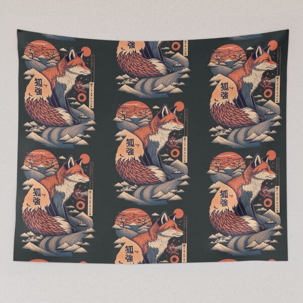 Item preview, Japanese Fox 2 designed and sold by TheSamuraiCat.