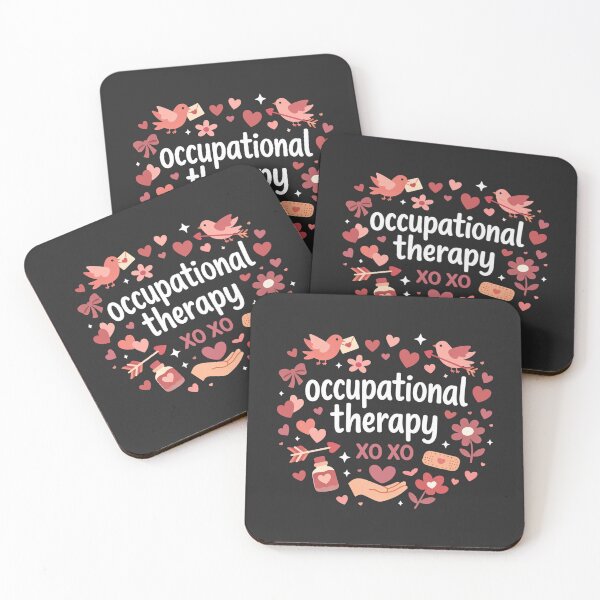 Item preview, Occupational Therapy Valentine Hearts Love designed and sold by FreshVibe Prints.