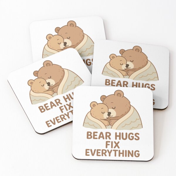 Item preview, Two Bears Hugs Fix Everything designed and sold by Pineapple-Tree.