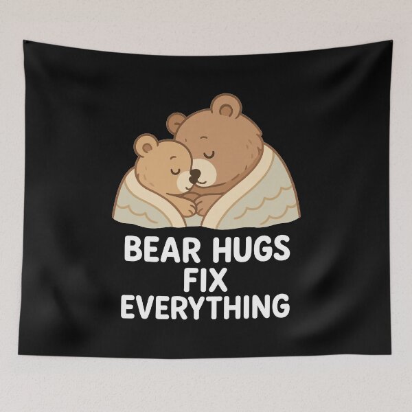 Item preview, Two Bears Hugs Fix Everything designed and sold by Pineapple-Tree.