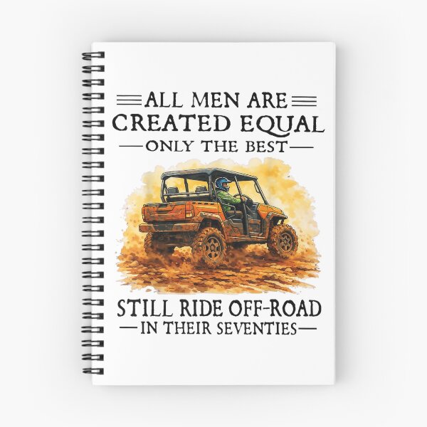 Item preview, Men are Created Equal Still Ride Off-Road in Their Seventies designed and sold by ohmylore-arts.
