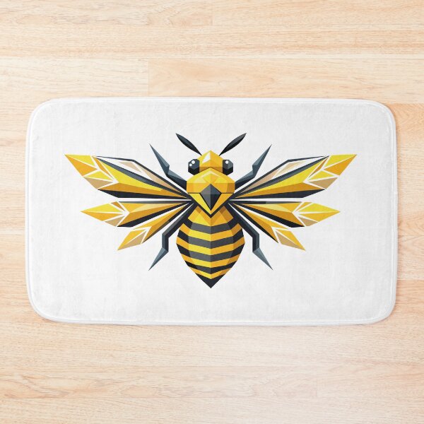 Item preview, Geometric bee designed and sold by SuperAIstar.