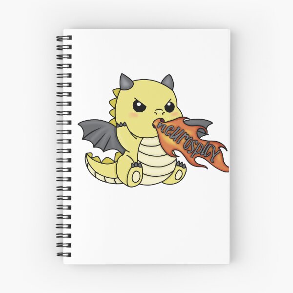 Item preview, Neurospicy dragon (autism disability pride) designed and sold by Becky-Marie.