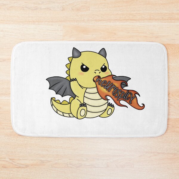 Item preview, Neurospicy dragon (autism disability pride) designed and sold by Becky-Marie.
