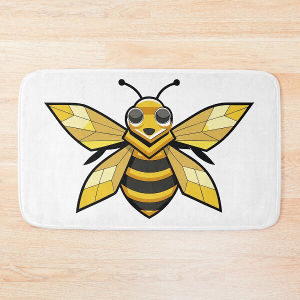 Item preview, Geometric bee art designed and sold by SuperAIstar.