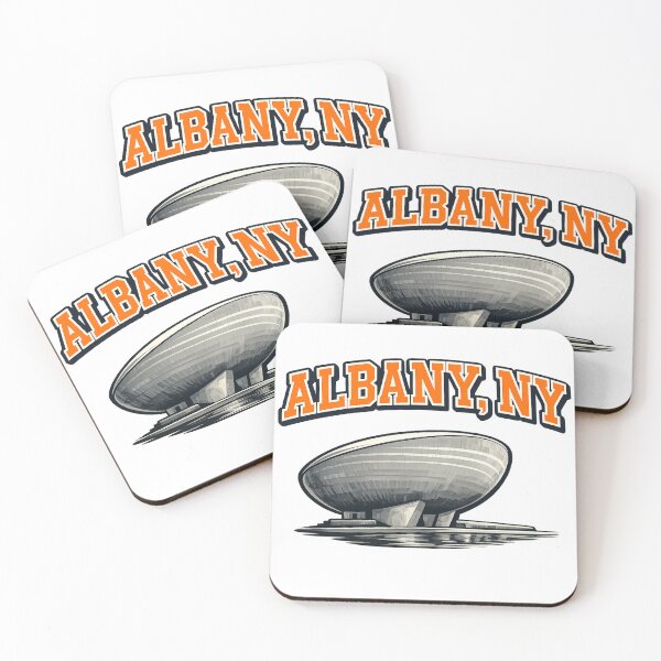 Item preview, Albany, NY The Egg Retro Collegiate Design designed and sold by Item Geeks.