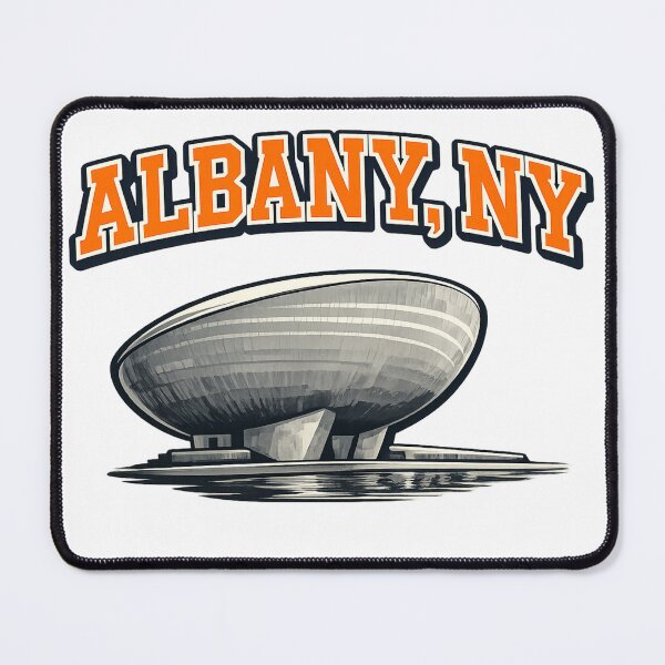 Item preview, Albany, NY The Egg Retro Collegiate Design designed and sold by Item Geeks.