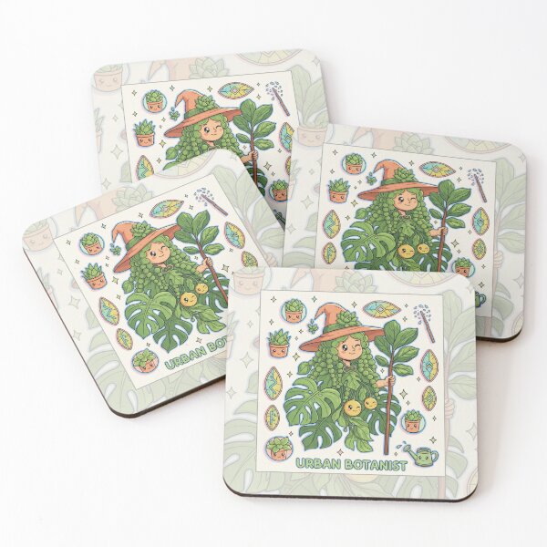 Item preview, Houseplant Witch | Cute Botanical Magic Sticker designed and sold by Travelcases.