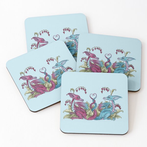 Item preview, Love Dragons designed and sold by AmyBrownArt.