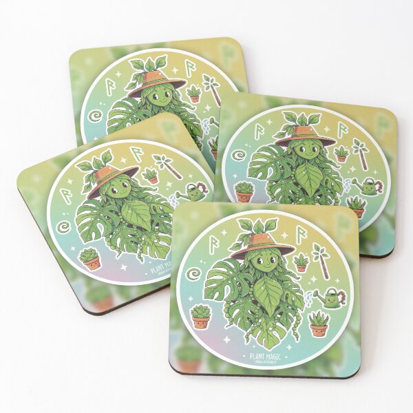 Item preview, Houseplant Witch | Cute Botanical Magic Sticker designed and sold by Travelcases.