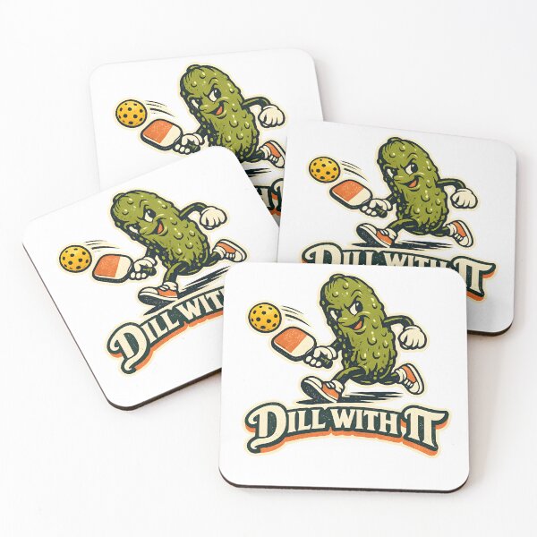 Item preview, Dill With It – Vintage Pickleball Pickle designed and sold by Dax Studio.