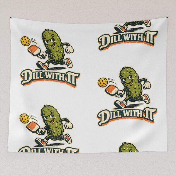 Item preview, Dill With It – Vintage Pickleball Pickle designed and sold by Dax Studio.