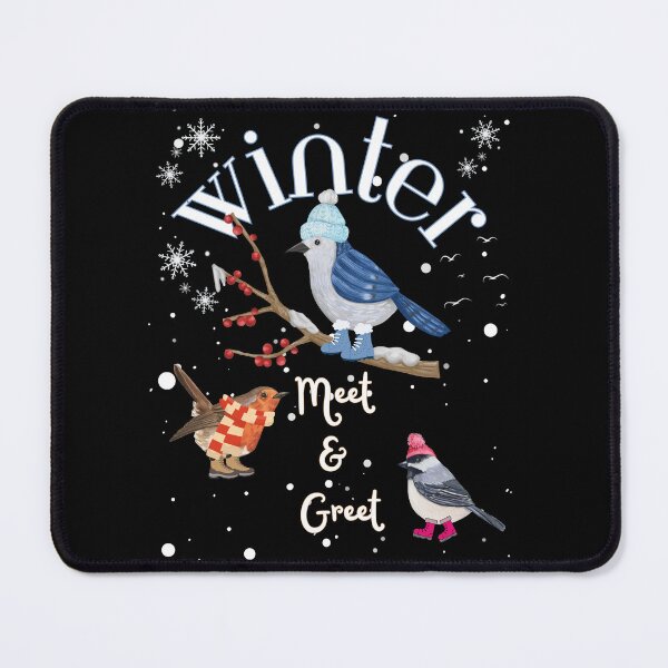 Item preview, Whimsical Winter Meet & Greet: Birds in Boots & Scarves designed and sold by SunandShade.