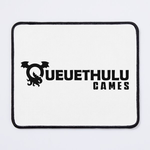 Item preview, Queuethulu Games Logo Black designed and sold by Queuethulu.