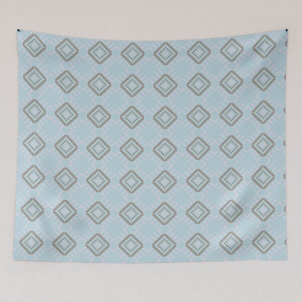 Item preview, Pastel Geometric Pixel Seamless Pattern designed and sold by Atchara-Siri.