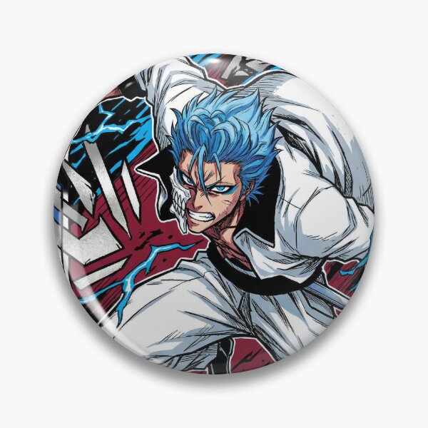 Item preview, Grimmjow Jaegerjaquez Sexta Espada Pantera Resurrección Blue Hair Claws Cero Desgarron designed and sold by Senpaiwaves.