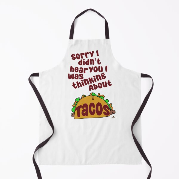 Item preview, Thinking About Tacos Funny Food Humor designed and sold by mytshirtfort.