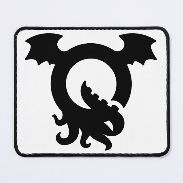 Item preview, Q Logo Minimalist Black designed and sold by Queuethulu.