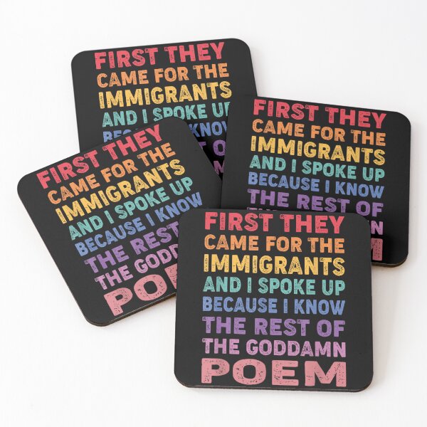 Item preview, First They Came for The Immigrants.. designed and sold by ohmylore-arts.