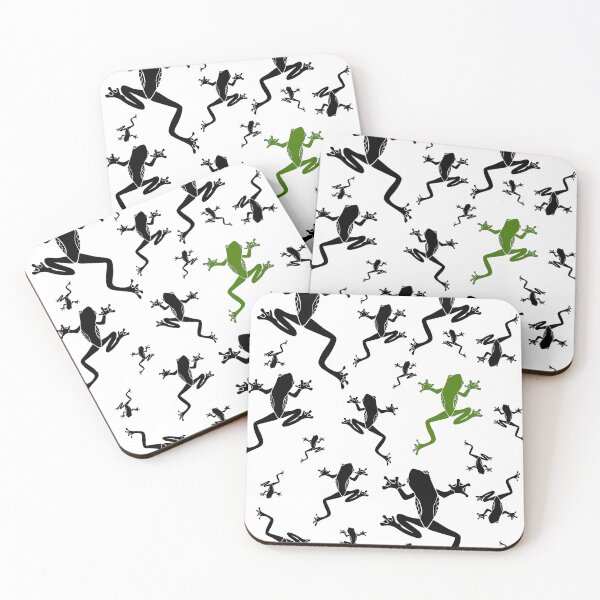 Item preview, One Green Frog in a World of Black Frogs Funny Gifts for Creatives, Rebels, and Free Thinkers designed and sold by furcen.