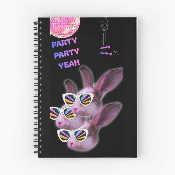 Item preview, THE BUNNY LIKES TO PARTY designed and sold by nancitaa.