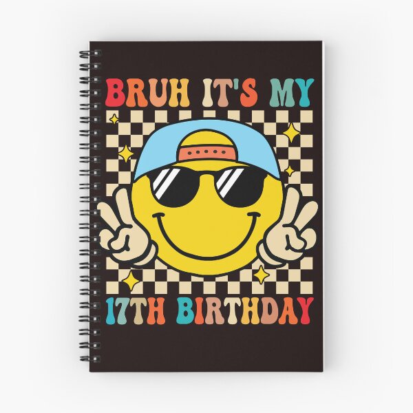 Item preview, It's My 17th Birthday 17 Years Old Boys Bruh I'm 17 Seventeen Party designed and sold by Night Forest.