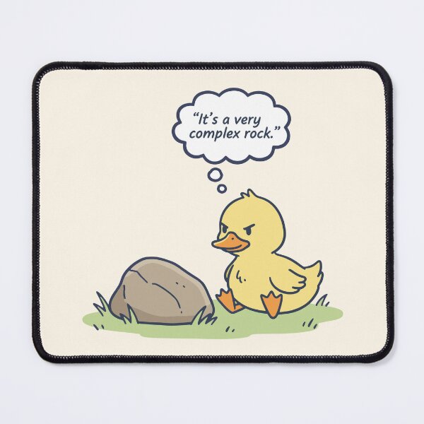 Item preview, professional overthinker chicken designed and sold by CamaleonDesigns.