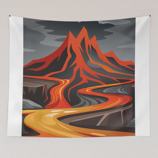 Item preview, Volcano eruption designed and sold by SuperAIstar.