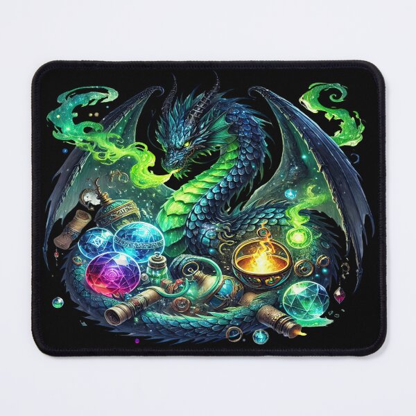Item preview, The Alchemist’s Dragon designed and sold by TheInkRaven.