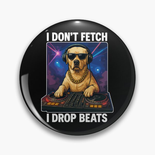 Item preview, Labrador DJ: I Don't Fetch, I Drop Beats! designed and sold by Pineapple-Tree.