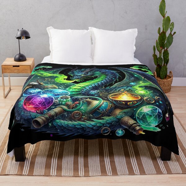 Item preview, The Alchemist’s Dragon designed and sold by TheInkRaven.