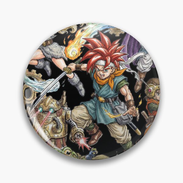 Item preview, Chrono Trigger Heroes Party Graphic Gaming Print designed and sold by Senpaiwaves.