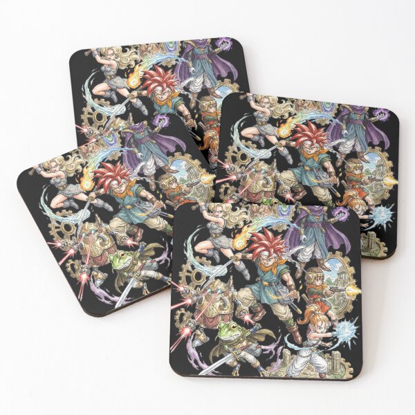 Item preview, Chrono Trigger Heroes Party Graphic Gaming Print designed and sold by Senpaiwaves.