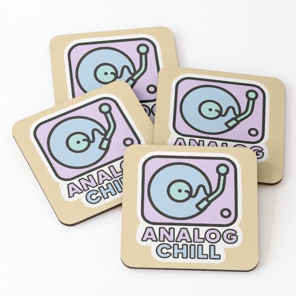 Item preview, Analog Chill – Lo-Fi Vinyl & Chill Frequency Design designed and sold by |TRSSHOP|.